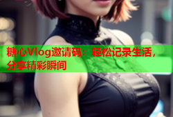 糖心Vlog邀请码：轻松记录生活，分享精彩瞬间