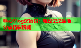 糖心Vlog邀请码：轻松记录生活，分享精彩瞬间