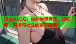 糖心VLOG：你的生活秀场，短视频、直播与社交的精彩碰撞