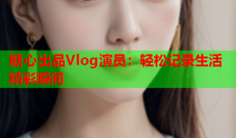 糖心出品Vlog演员：轻松记录生活精彩瞬间