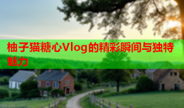 柚子猫糖心Vlog的精彩瞬间与独特魅力