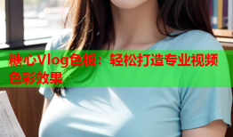 糖心Vlog色板：轻松打造专业视频色彩效果