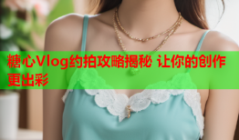 糖心Vlog约拍攻略揭秘 让你的创作更出彩
