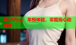 糖心Vlog：车模体验，零距离心动放送