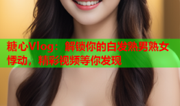 糖心Vlog：解锁你的白发熟男熟女悸动，精彩视频等你发现