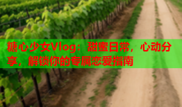 糖心少女Vlog：甜蜜日常，心动分享，解锁你的专属恋爱指南