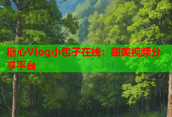 糖心Vlog小包子在线：甜美视频分享平台