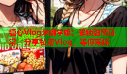 糖心Vlog米娜学姐：解锁甜蜜日常，分享私密Vlog，等你来探
