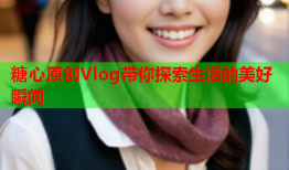 糖心原创Vlog带你探索生活的美好瞬间