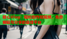 糖心Vlog：轻松创作短视频，免费编辑与分享的最佳平台