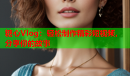 糖心Vlog：轻松制作精彩短视频，分享你的故事