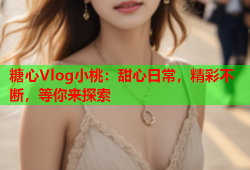 糖心Vlog小桃：甜心日常，精彩不断，等你来探索