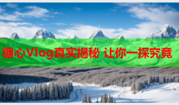 糖心Vlog真实揭秘 让你一探究竟