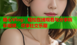 糖心Vlog：轻松在线观看与分享精彩视频，尽享社交乐趣