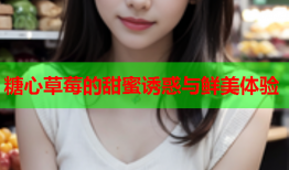 糖心草莓的甜蜜诱惑与鲜美体验