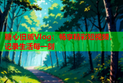 糖心旧版Vlog：畅享精彩短视频，记录生活每一刻