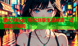糖心Vlog：轻松分享生活点滴，记录美好瞬间