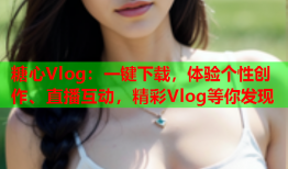 糖心Vlog：一键下载，体验个性创作、直播互动，精彩Vlog等你发现