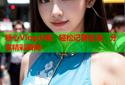 糖心Vlog小桃：轻松记录生活，分享精彩瞬间