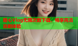 糖心Vlog无限次数下载，畅享高清追剧体验