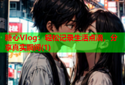 糖心Vlog：轻松记录生活点滴，分享真实瞬间(1)