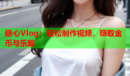 糖心Vlog：轻松制作视频，赚取金币与乐趣