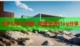 桃子心事大揭秘 甜蜜生活Vlog分享