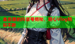 金善雅的抖音号揭秘，糖心Vlog精彩不断