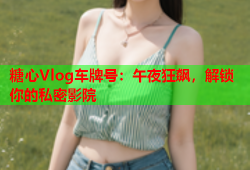 糖心Vlog车牌号：午夜狂飙，解锁你的私密影院