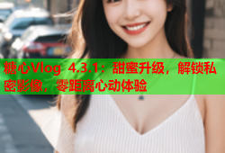 糖心Vlog 4.3.1：甜蜜升级，解锁私密影像，零距离心动体验