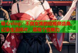糖心vlog：不良女孩的短视频盛典，记录生活碎片，展现个性魅力