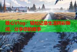 糖心Vlog：轻松记录生活精彩瞬间，分享你的故事