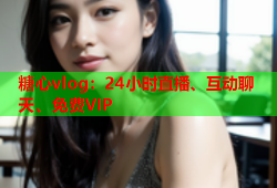 糖心vlog：24小时直播、互动聊天、免费VIP