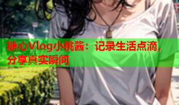 糖心Vlog小桃酱：记录生活点滴，分享真实瞬间