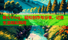 糖心Vlog：轻松创作与分享，记录生活精彩瞬间