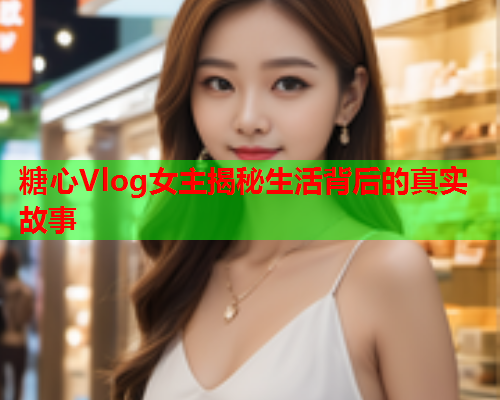 糖心Vlog女主揭秘生活背后的真实故事