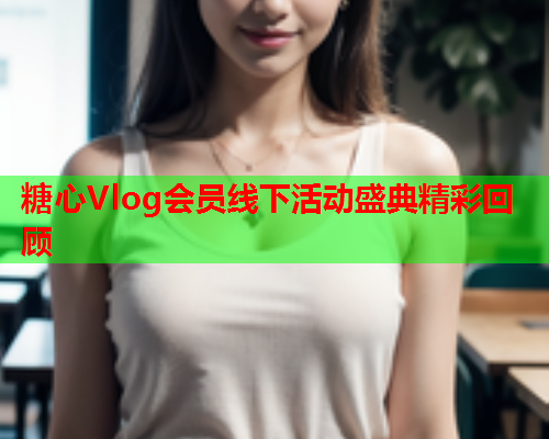 糖心Vlog会员线下活动盛典精彩回顾