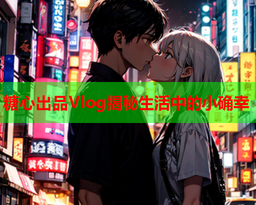 糖心出品Vlog揭秘生活中的小确幸