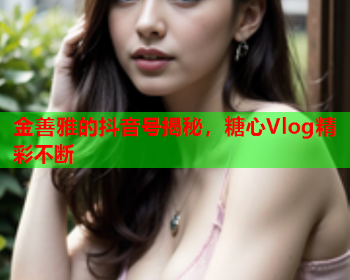 金善雅的抖音号揭秘，糖心Vlog精彩不断