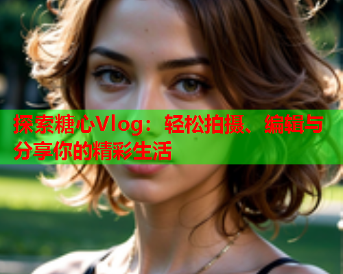 探索糖心Vlog：轻松拍摄、编辑与分享你的精彩生活