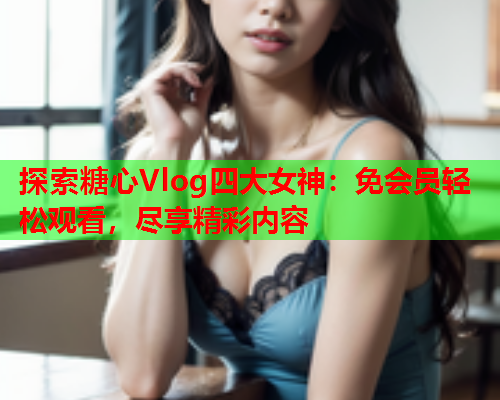 探索糖心Vlog四大女神：免会员轻松观看，尽享精彩内容