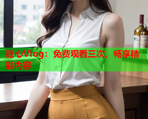 糖心Vlog：免费观看三次，畅享精彩内容