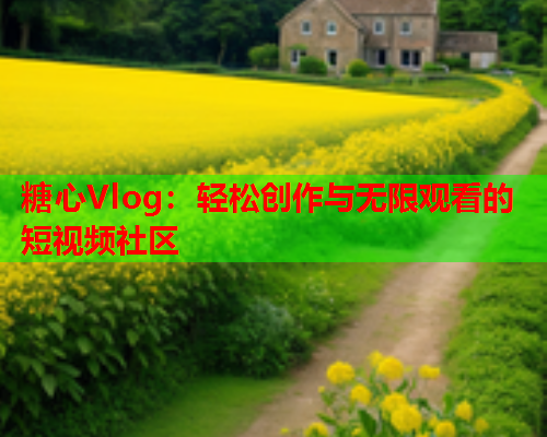 糖心Vlog：轻松创作与无限观看的短视频社区