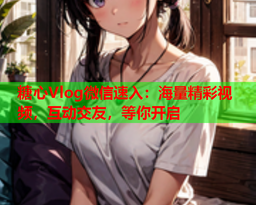 糖心Vlog微信速入：海量精彩视频，互动交友，等你开启