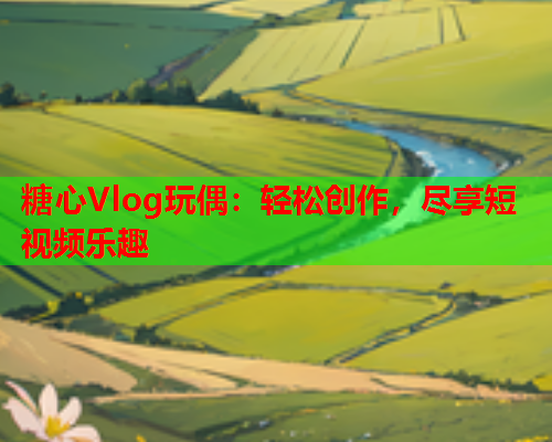 糖心Vlog玩偶：轻松创作，尽享短视频乐趣