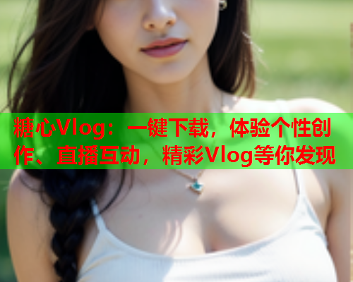 糖心Vlog：一键下载，体验个性创作、直播互动，精彩Vlog等你发现