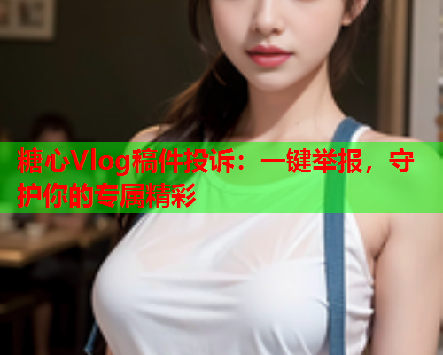 糖心Vlog稿件投诉：一键举报，守护你的专属精彩