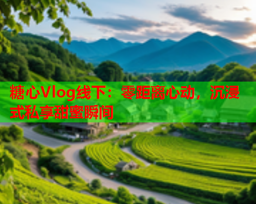 糖心Vlog线下：零距离心动，沉浸式私享甜蜜瞬间