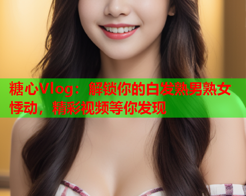 糖心Vlog：解锁你的白发熟男熟女悸动，精彩视频等你发现
