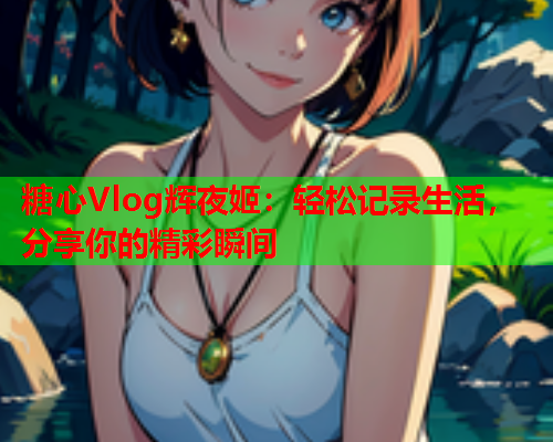 糖心Vlog辉夜姬：轻松记录生活，分享你的精彩瞬间